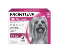 Frontline tri act antiparassitario per cani 2 - 5 kg 6 pipette SCAD 03/26