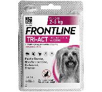 FRONTLINE TriAct, 1 Pipetta, Cane S (5kg-10kg), Antiparassitario per Cani e Cuccioli di Lunga Durata, Protegge il Cane da Pulci, Zecche, Zanzare, Pappataci e Leishmaniosi, Antipulci 1 Pipetta