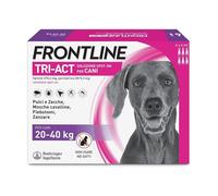 Frontline tri act antiparassitario per cani 20 - 40 kg 6 pipette