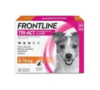 Frontline tri act antiparassitario per cani 5 - 10 kg 6 pipette