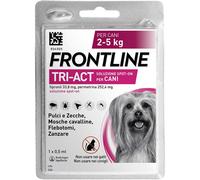 Frontline Tri-Act Antiparassitario Per Cani Contro Parassiti E Insetti Volanti 2-5Kg 1 PIPETTA