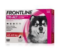 Frontline Tri Act cane: tutte le soluzioni pipette spot-on - 3 pipette, peso 40-60 kg (6 ml)