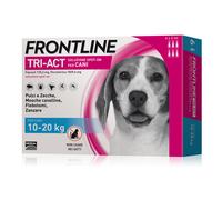 Frontline Tri Act cane: tutte le soluzioni pipette spot-on - 6 pipette, peso 10-20 kg (2 ml)