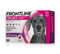 Frontline Tri-Act Spot-On per cani - 6 pipette per taglia grande (20-40 Kg) - Antiparassitario per cani - 1° ORDINE? scegli lo sconto BZR5 / BZR20 + 200 punti fedeltà