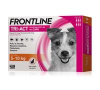 Frontline Tri Act cane: tutte le soluzioni pipette spot-on - 6 pipette, peso 5-10 kg (1 ml)