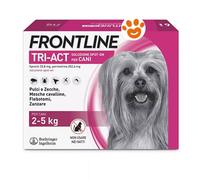 Frontline Tri-Act Cani 2-5 kg - Frontline Tri-Act Cani 2-5 kg - Confezione Da 6 Pipette