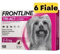 Frontline Tri-Act per Cani da 2-5Kg Confezione da 6 Fiale