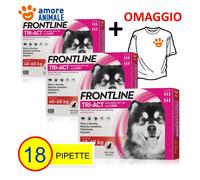 Frontline TRI-ACT per Cani da 40-60 kg 1 / 3 / 6 / 9 / 12 / 18 pipette - NEW