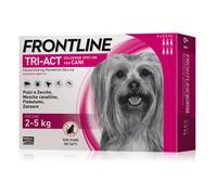 Frontline Tri Act cane: tutte le soluzioni pipette spot-on - 6 pipette, peso 2-5 kg (0,5 ml)
