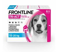 Frontline Tri-Act Spot-On Cani 10-20 kg 6 pipette - Antiparassitario
