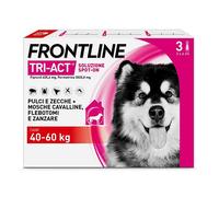 Frontline Tri-Act Spot-On Cani XL 40-60Kg 3 Pipette Da 6ml