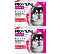 Frontline Tri-Act x3 Pipette, Antiparassitario Per Cani (40-60Kg) Cont