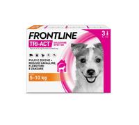 Frontline Tri-Act antiparassitario per cani 3 pipette per taglia piccola (2-10 kg) - Antiparassitario per cani - 1° ORDINE? scegli lo sconto BZR5 / BZR20 + 200 punti fedeltà