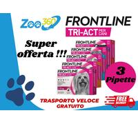 FRONTLINE TRIACT spot on 3 pipette per cani SUPER PREZZO + spedizione gratuita