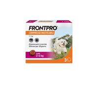 Frontpro Pulci E Zecche 3 Compresse Masticabili Cani 2-4 Kg 11,3 Mg