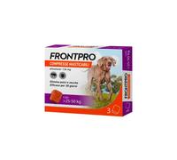 FRONTPRO 25/50 KG 136 MG (3 cpr) - Antiparassitario in compresse per cani di taglia molto grande