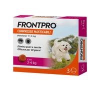 FrontPRO 3 Compresse Antiparassitarie Cani 2-4 kg 11,3mg