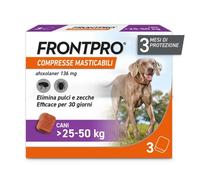 FrontPRO 3 Compresse Antiparassitarie Cani 25-50 kg 136mg