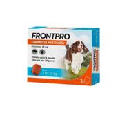 Frontpro Antiparassitario in Compresse Masticabili per Cani 10-25 kg 3 compresse 68 mg