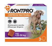 Frontpro - Antiparassitario Cani 25-50 Kg Confezione 3 Compresse