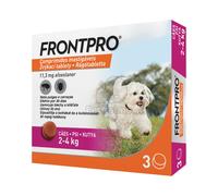 FRONTPRO® compresse masticabili contro pulci e zecche (2-4 kg) XS 3 cpr