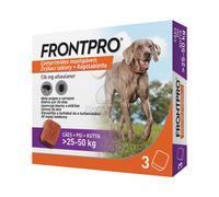 FRONTPRO® compresse masticabili contro pulci e zecche (>25-50 kg) L 3 cpr