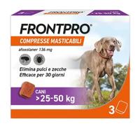 Frontpro compresse antiparassitarie masticabili Frontline: Per taglia Grande 25-50 Kg