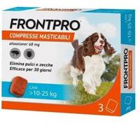 Frontpro compresse antiparassitarie masticabili Frontline: Per taglia Media 10-25 Kg