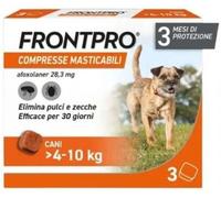 Frontpro compresse antiparassitarie masticabili Frontline: Per taglia Piccola 4-10 Kg