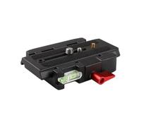FROON Base con piastra a sgancio rapido for fotocamere DSLR, viti da 1/4" e 3/8", livello a due vie, adatto a treppiedi, cursori cardanici, carico 2-5 kg