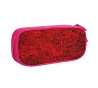 FROON Custodia per forniture scolastiche per ufficio rosa rappresenta l'amore grande capacità portapenne astuccio grande capacità per studenti cancelleria astuccio matita organizer da scrivania con