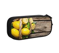 FROON Custodia per forniture scolastiche per ufficio Un cestino limoni Astuccio per penne di grande capacità Astuccio per matite di grande capacità per studenti Astuccio di cancelleria Scatola per