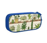 FROON Custodia per scuola Forniture per ufficio Cactus Pianta tropicale Astuccio per penne di grande capacità Astuccio per matite di grande capacità per studenti Astuccio per cancelleria Scatola per