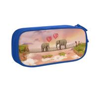 FROON Custodia per scuola Forniture per ufficio Elefante su un ponte Astuccio per penne di grande capacità Astuccio per matite di grande capacità per studenti Astuccio per cancelleria Scatola per