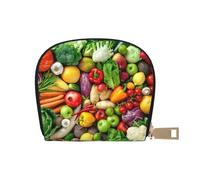 FROON Portafoglio per carte di credito con animale pastore tedesco in pelle Shell Card Bag Card Holder Portafoglio per le donne, bianco, Taglia unica