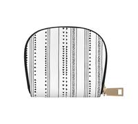 FROON Portafoglio per carte di credito con animale pastore tedesco in pelle Shell Card Bag Card Holder Portafoglio per le donne, bianco, Taglia unica