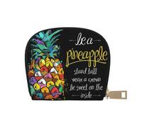 FROON Portafoglio per carte di credito con animale pastore tedesco in pelle Shell Card Bag Card Holder Portafoglio per le donne, bianco, Taglia unica