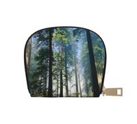 FROON Portafoglio per carte di credito con animale pastore tedesco in pelle Shell Card Bag Card Holder Portafoglio per le donne, bianco, Taglia unica
