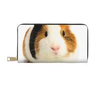 FROON Simpatico porcellino d'India lungo pochette in ecopelle chic elegante portafoglio da donna per donne moderne grande capacità porta carte e tasche organizer borsa resistente per i viaggi di tutti