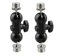 FROON Supporto for fotocamera con testa a sfera filettatura esterna da 5/8"-27 su entrambe le estremità, di bloccaggio rotante a 360° for accessori DSLR