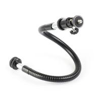 FROON Supporto for luce fotografica con testa a slitta filettatura da 1/4", collo di cigno flessibile, mini a sfera fredda for braccio magico macro