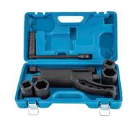 FROPIJ Moltiplicatore di coppia 4800 Nm, amplificatore di coppia 1:64, con asta di prolunga e 4 inserti per chiavi a bussola, amplificatore dinamometrico, set di chiavi per ruote e cambio ruota