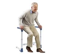 FROPIJ Supporto per divano per anziani, supporto per il sollevamento del letto, aiuto per la mobilità, portata 150 kg, con piedini antiscivolo, supporto di sicurezza, altezza e larghezza regolabili