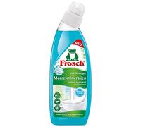 Frosch Detergente per WC con minerali marini, detergente liquido, gel, rimuove calcare e urina, pulizia potente con profumo fresco, confezione da 1 (1 x 750 ml)