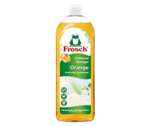 Frosch Detergente universale per arancia, potente detergente multiuso, potente potere pulente per tutta la casa, confezione da 1 (1 x 750 ml)