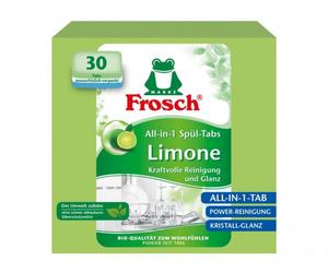 Frosch ECO Compresse per lavastoviglie tutto in 1 limone (30 compresse)