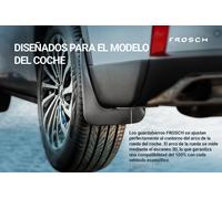 FROSCH Paraspruzzi anteriori per FIAT Ducato, 2012- , Furgone, 2 pz.