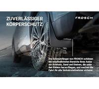 FROSCH Paraspruzzi posteriore per FIAT Ducato, 2012->, Furgone, 2 pz.