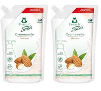 Frosch Senses - Sapone per crema alla mandorla, 500 ml (Confezione da 2)