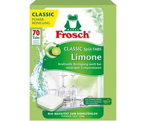 Frosch Tab Classic per Lavastoviglie - Limone - 70 pz.